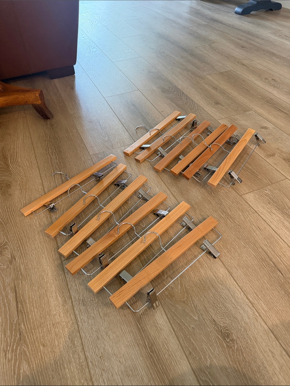 Wood Pant Hangers - SHIPS TODAY
